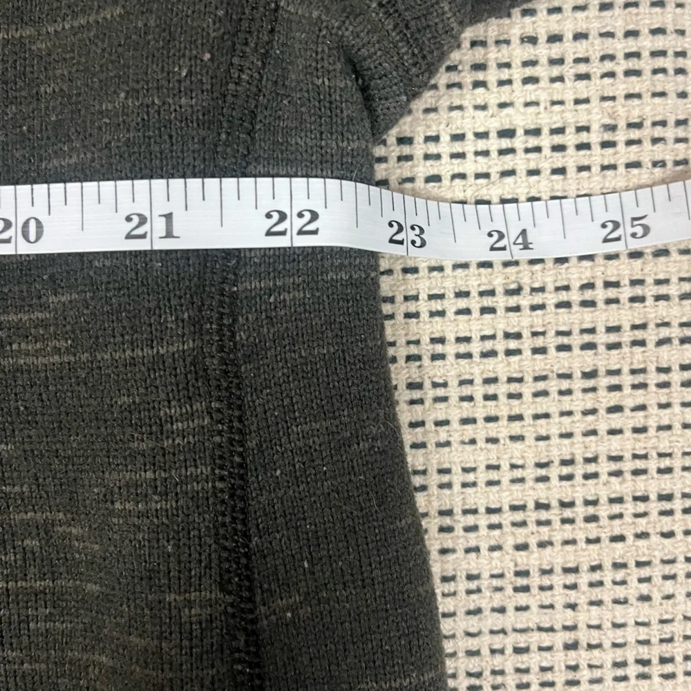 Patagonia Mens Better Sweater Quarter Zip Pullover Dark Walnut